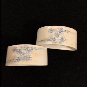 Set of 2 Antique Napkin Holders